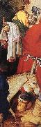 BROEDERLAM, Melchior The Flight into Egypt (detail) dsf oil painting artist
